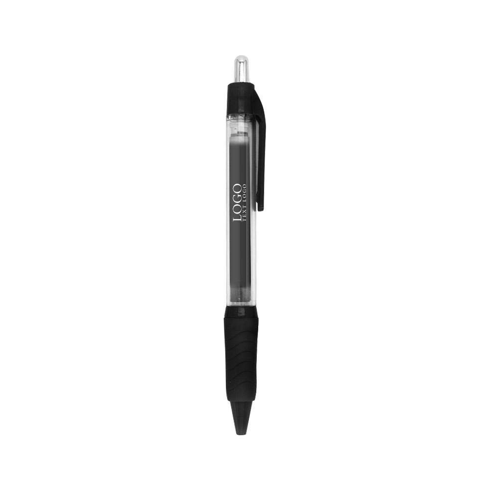 Custom Banner Pen Promotional Pen black with logo