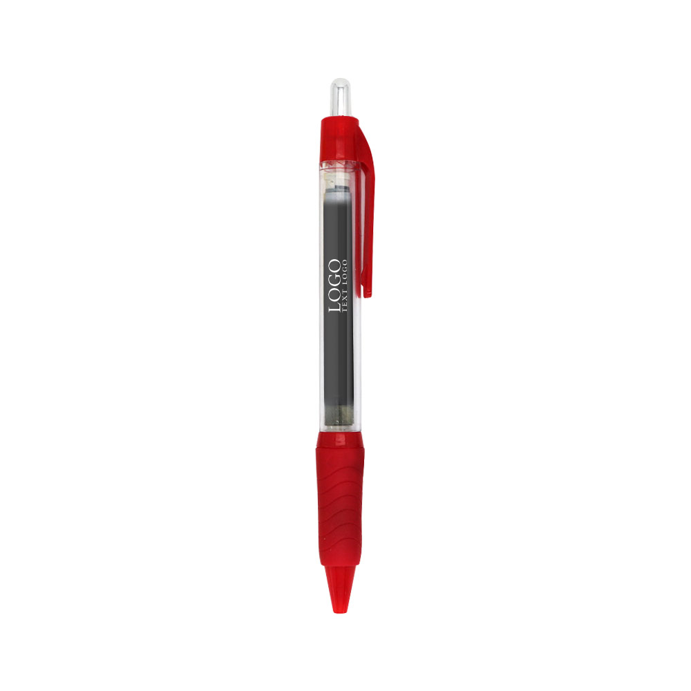 Custom Banner Pen Promotional Pen red with logo