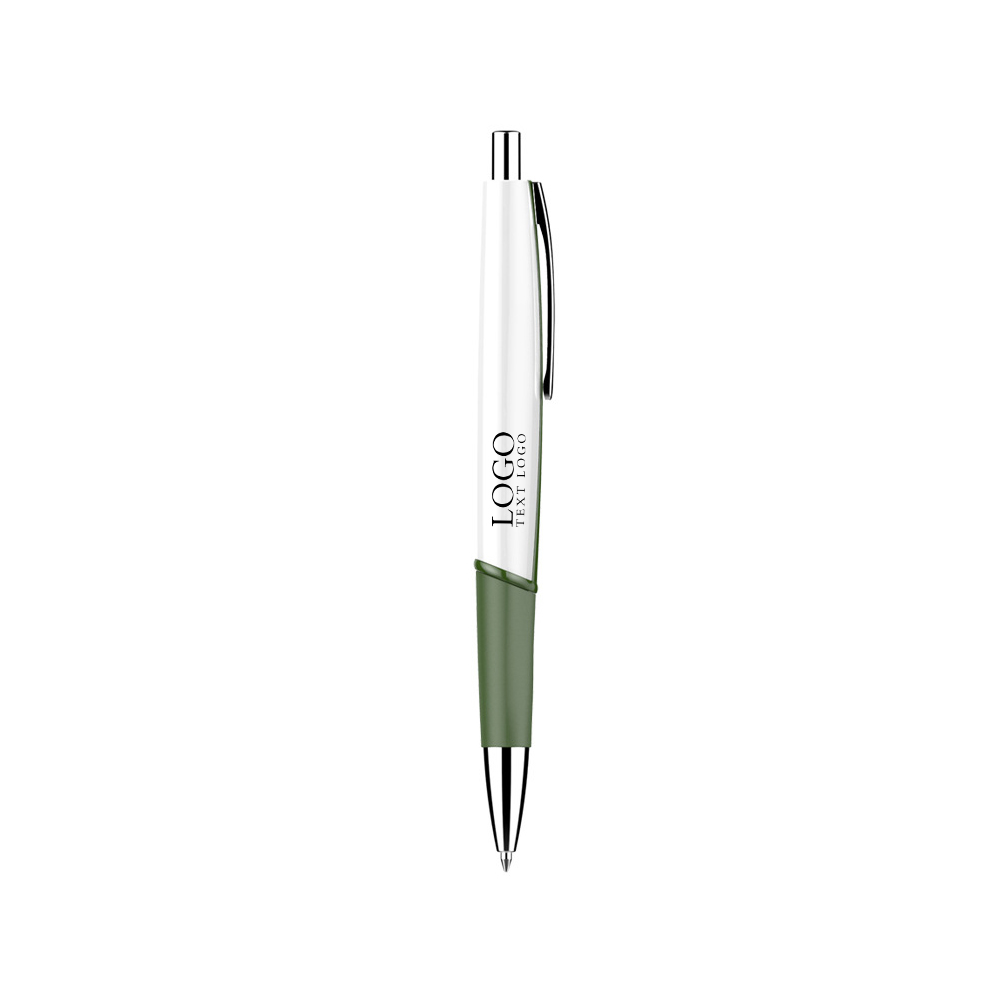 Click Action Balpen Logo Pen groen met logo