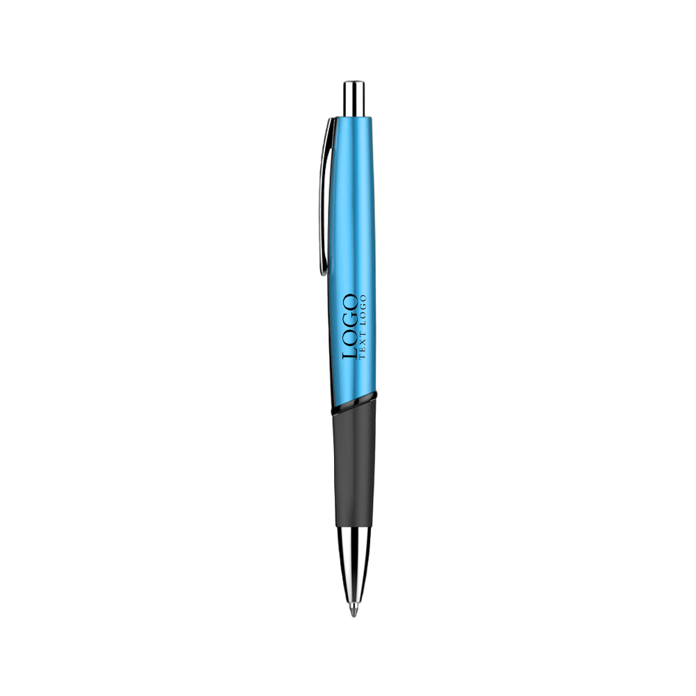 Click Action Custom Pens blue with logo