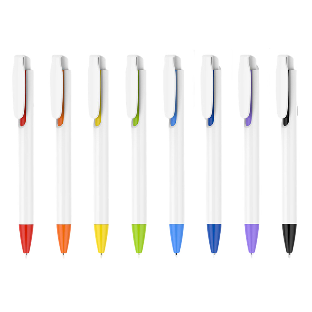 Custom Click Action Performance Pen With Clip combination