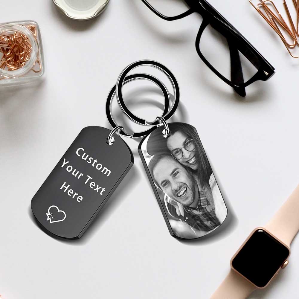 Dog Tag  Keychain scene