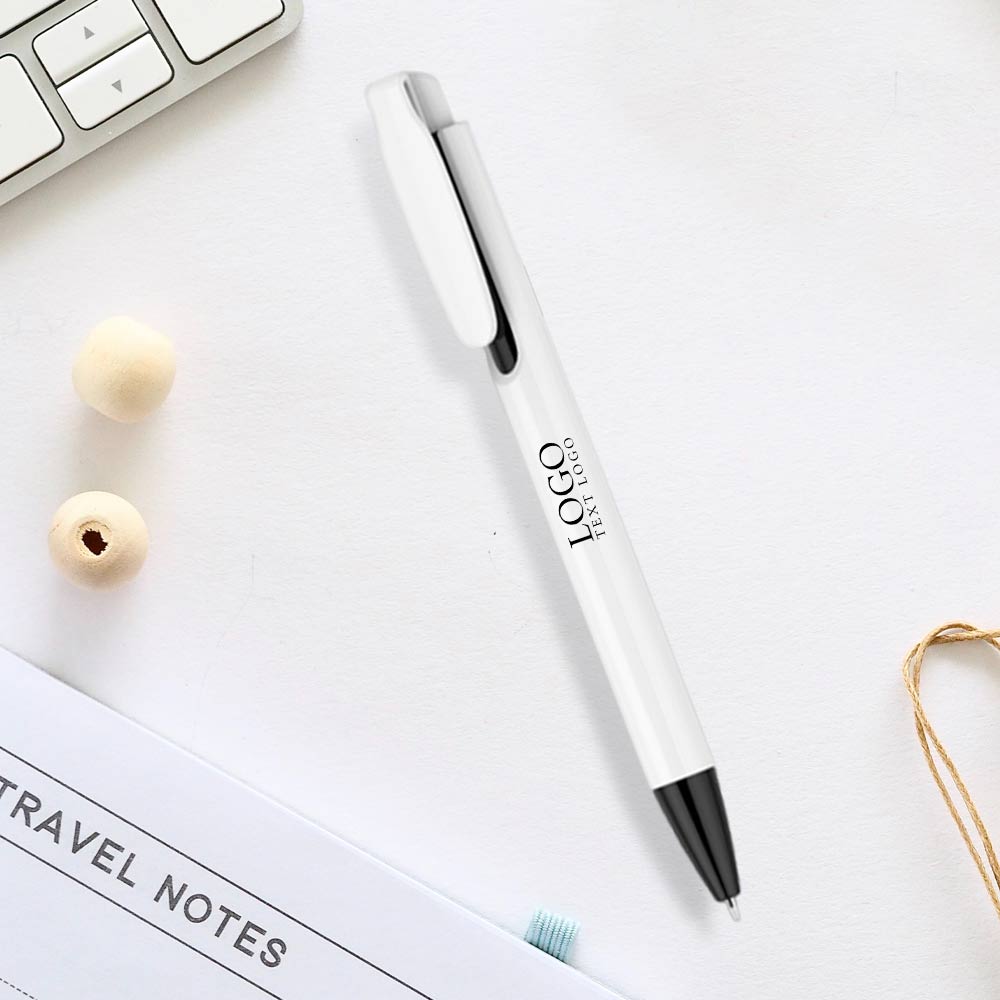 personalized Custom Click Action Performance Pen With Clip