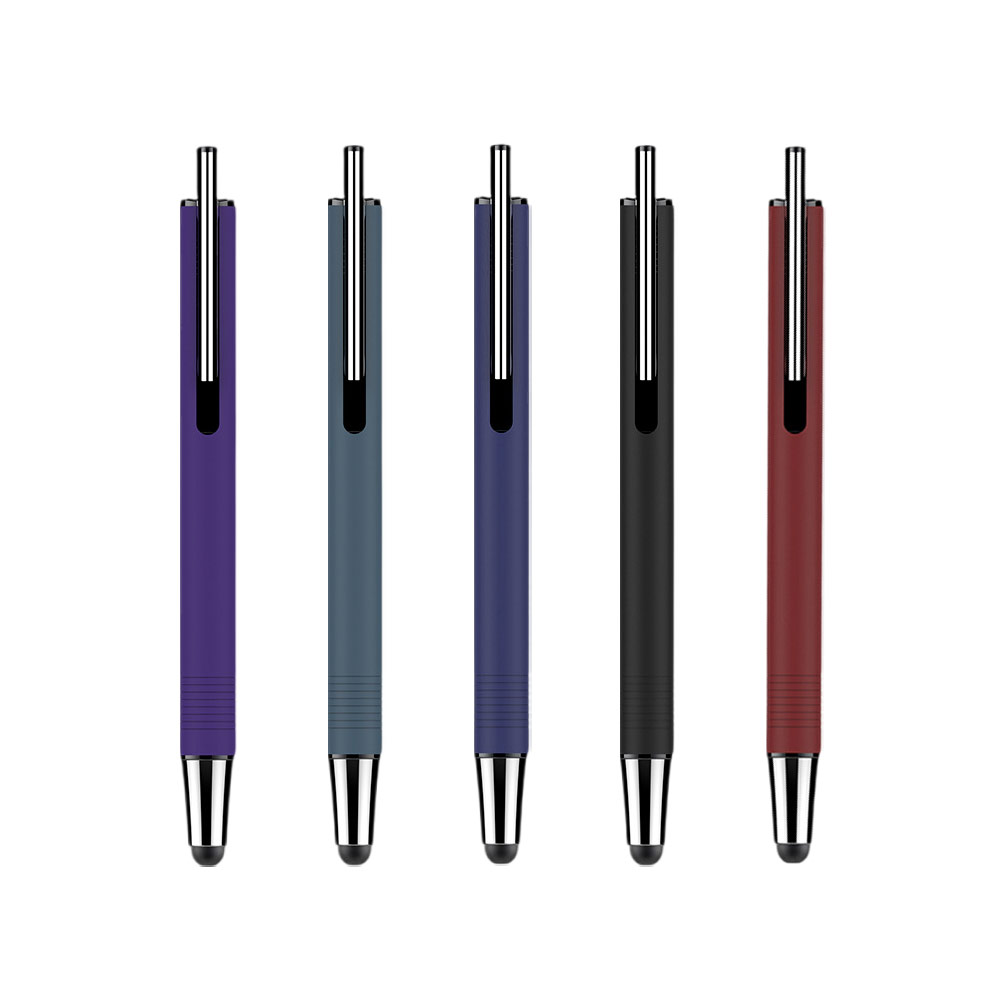 Click Action Aluminum Constructed Ballpoint Pen combination