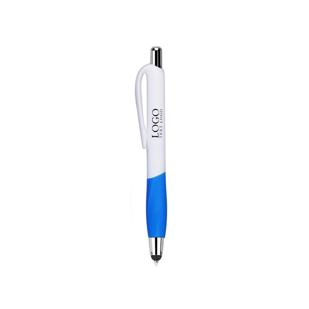 Custom Promotional Pen With Stylus light with logo