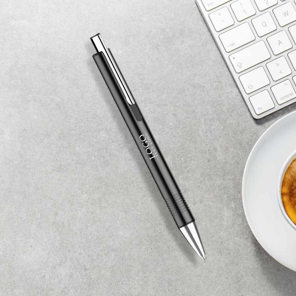 personalized Custom Click Action Metal Construction Ballpoint Pen