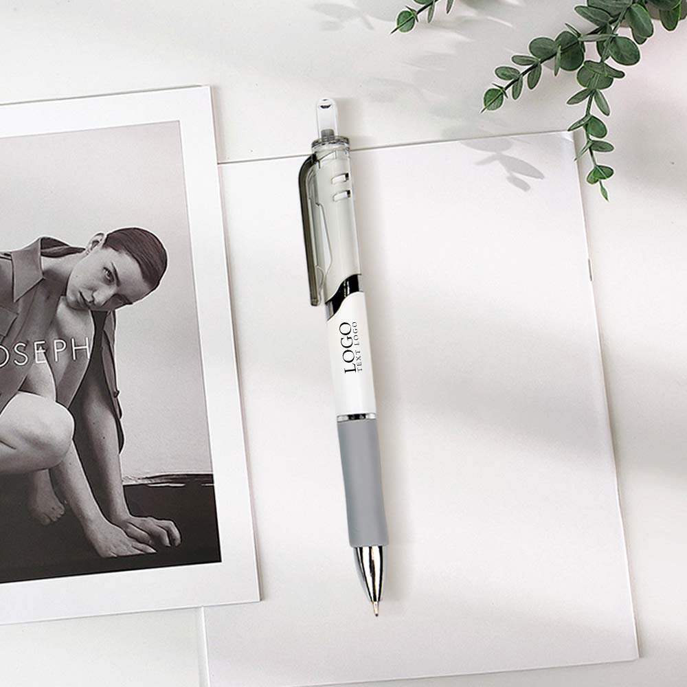 scene Colorful thick-barreled push-type ballpoint pen