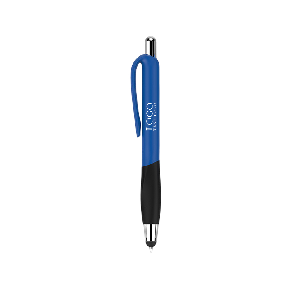 Multi-functional Custom Printed Pens blue with logo
