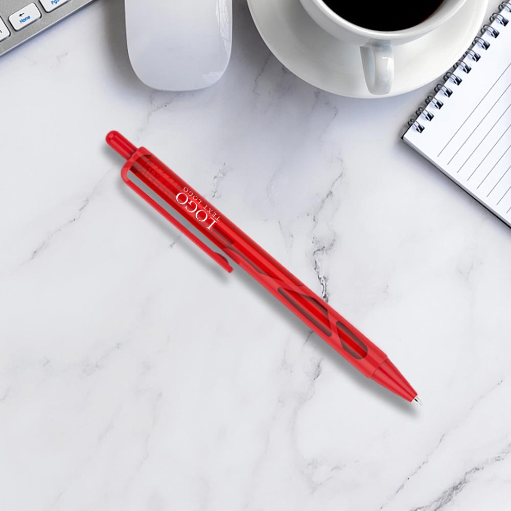 scene Translucent Screamer Plastic Ballpoint Pen