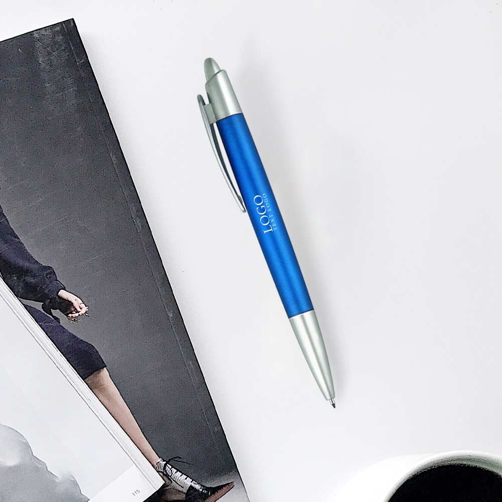 scene Unique Custom Plastic Click Action Pen