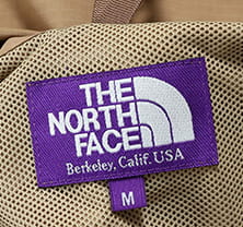 custom woven label for THE NORTH FACE