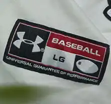 personalised sewing labels for UNDER ARMOUR