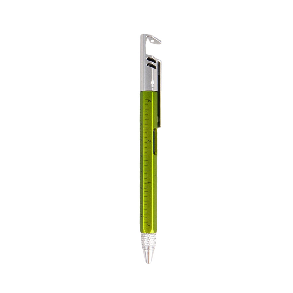 Creative Multi-functional Tool Ballpoint Penn green with logo