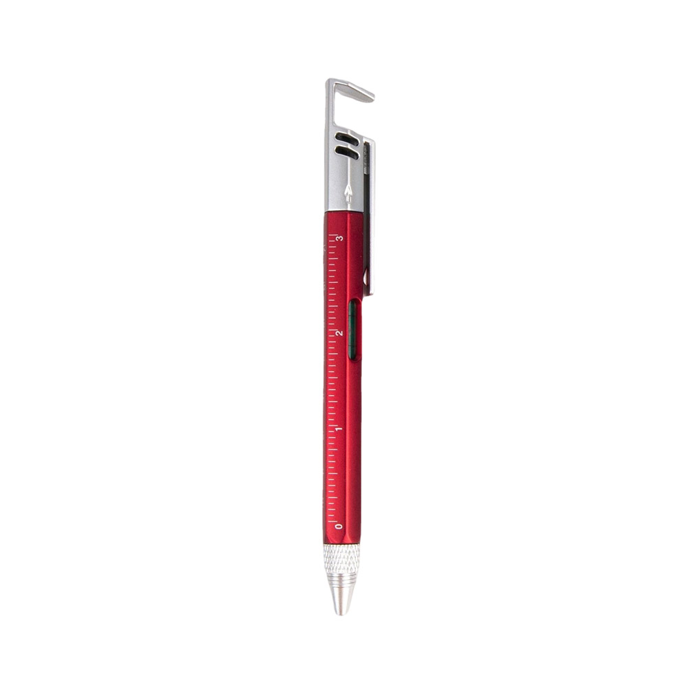 Creative Multi-functional Tool Ballpoint Penred with logo