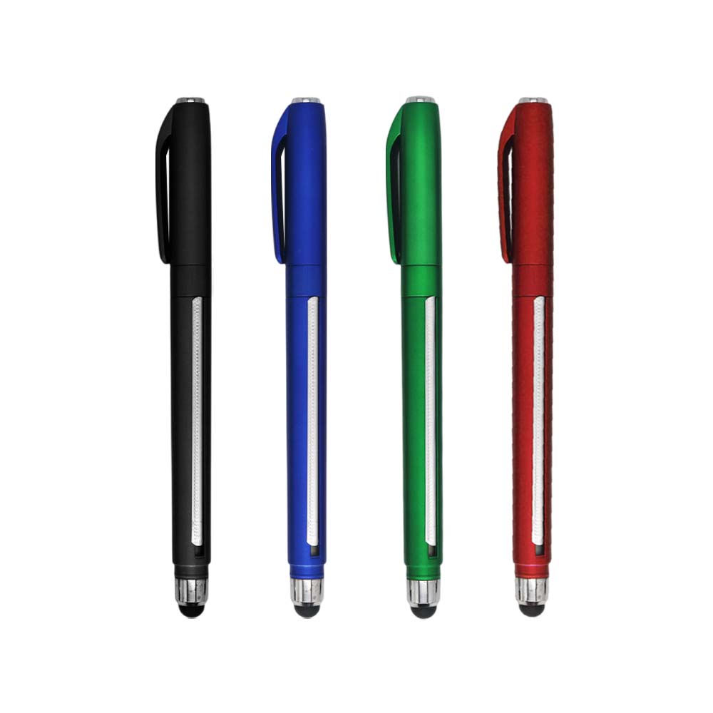 Full Color Custom Banner Pen with Stylus combination