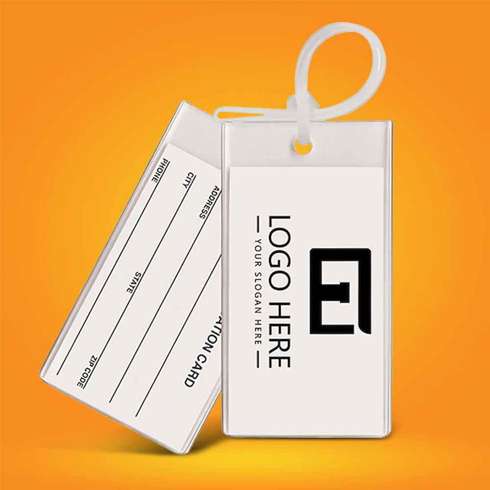 Soft PVC Luggage Tag With Logo