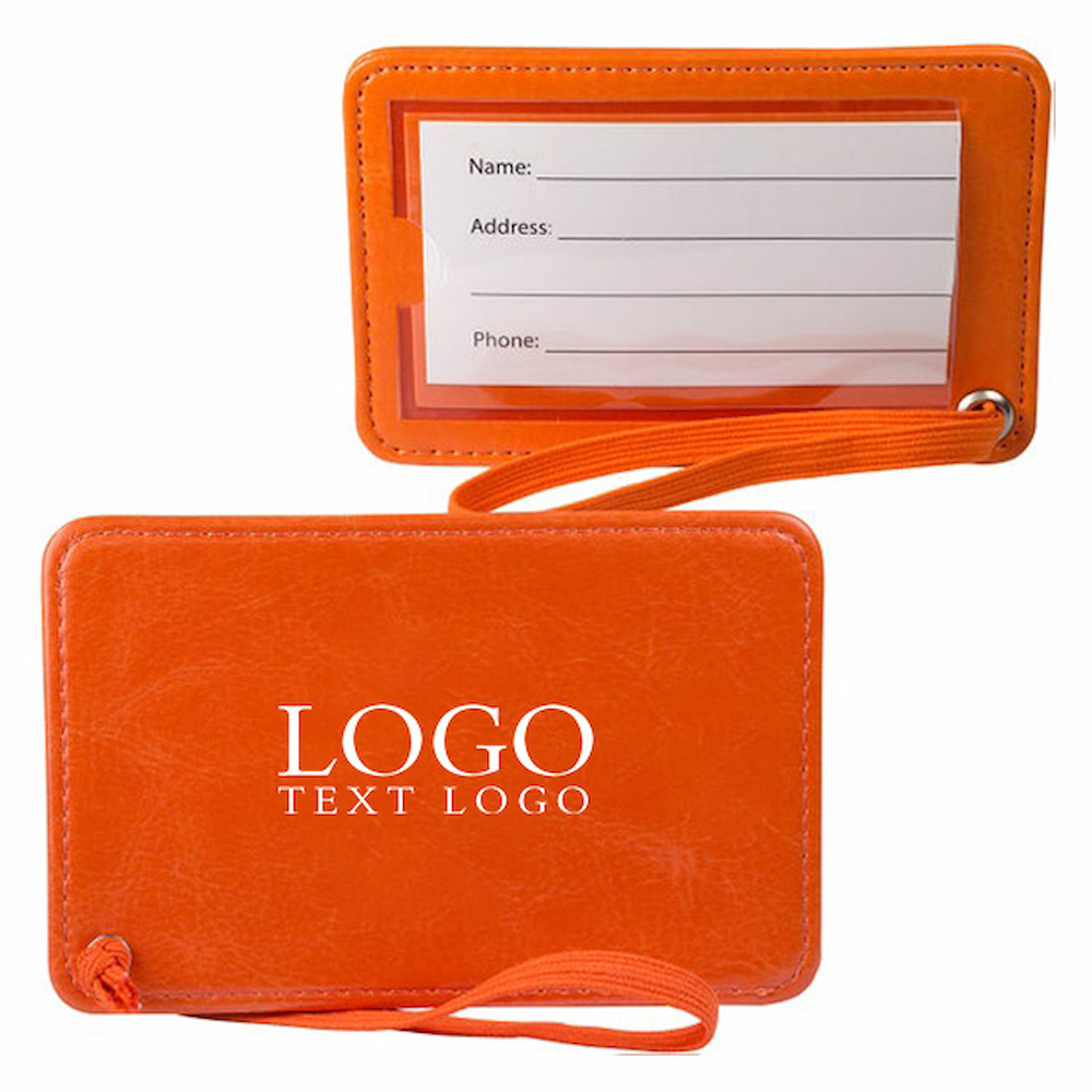 Travel Luggage Tag with Clear Window