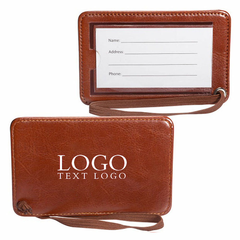 Travel Luggage Tag with Clear Window