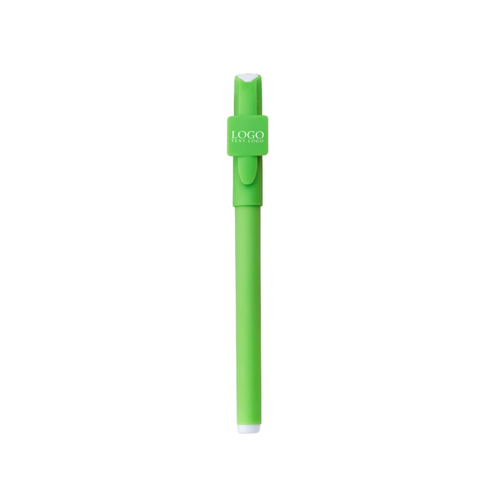 Customized Gel Pen with Customized Logo green with logo