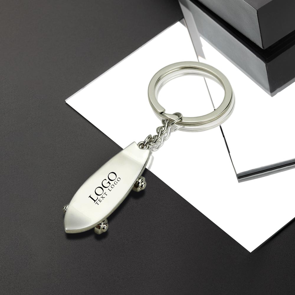 Personalized Interesting SkateBoard Keychain
