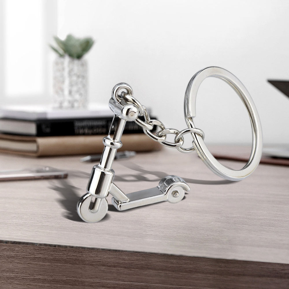 Personalized Metal Motorcycle Keychain