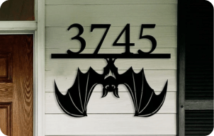 Metal Address Signs