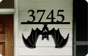 Metal Address Signs