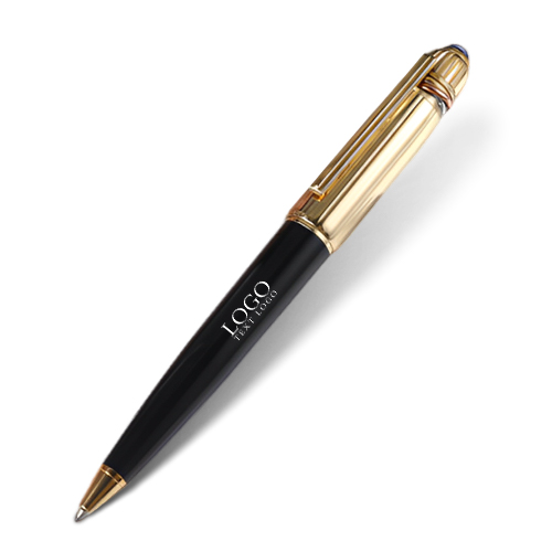 Twist Action Ballpoint Pen With Solid Brass Barrel