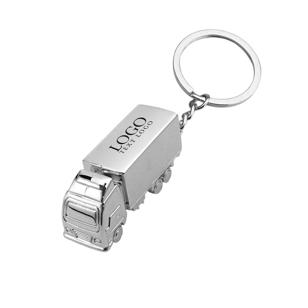 Creative Truck Keychain silver with logo