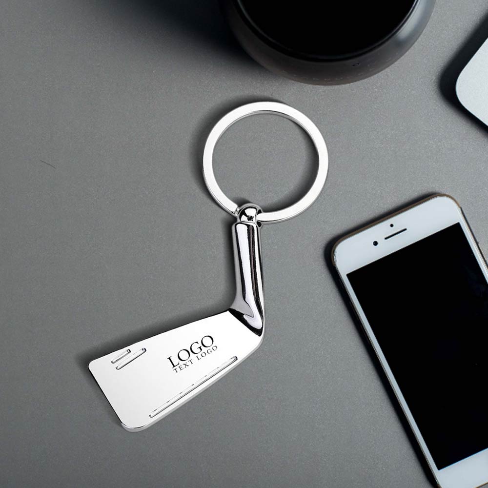 Golf Metal Club Keychain