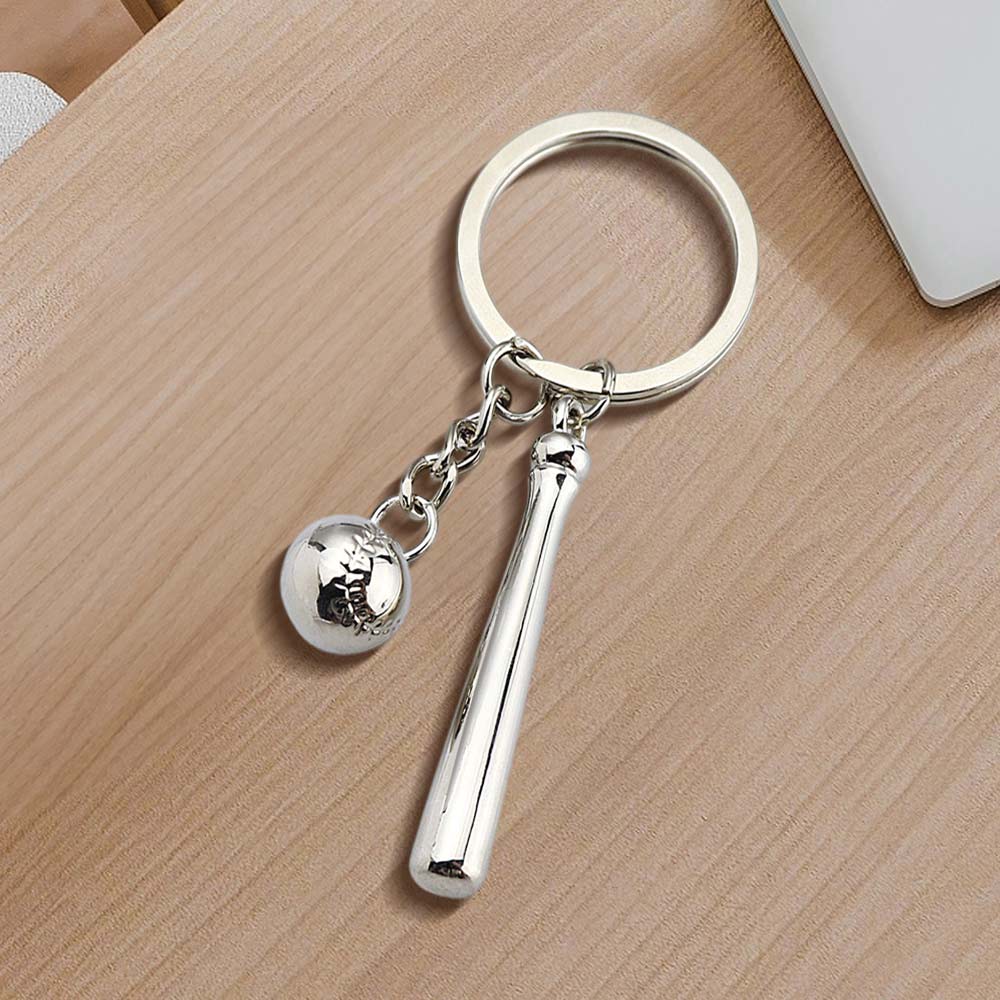 Mini Baseball Keychain