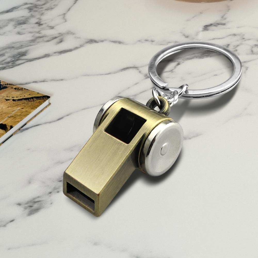 Miniature Whistle Keychain