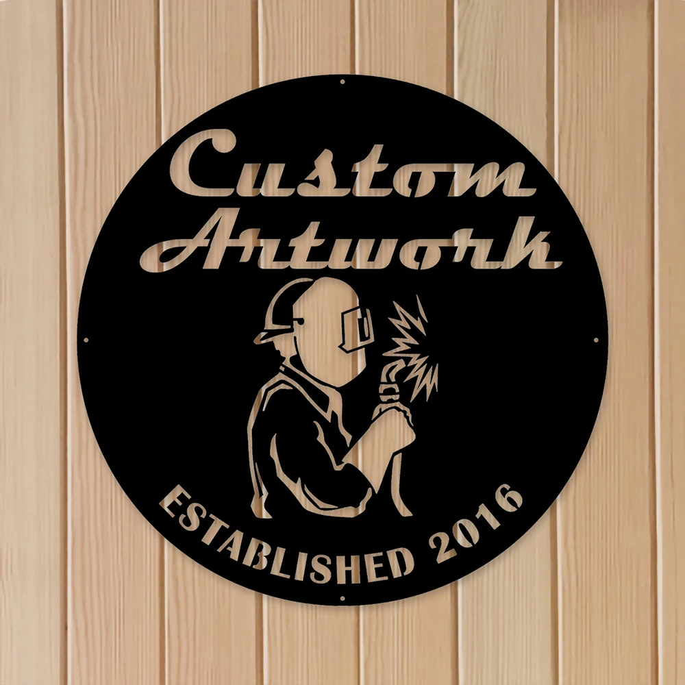 Metal business logo Metal business logo