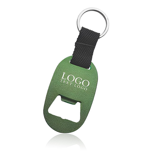 Advertising Metal Key Ring With Bottle Opener