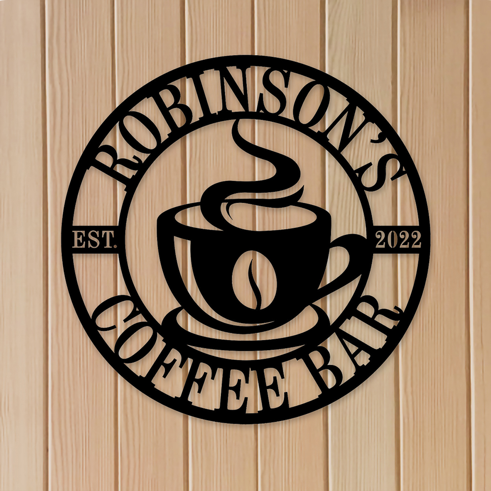 Coffee Bar Decor Sign