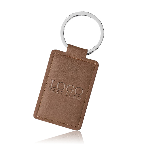 Advertising Leatherette Executive Key Tag