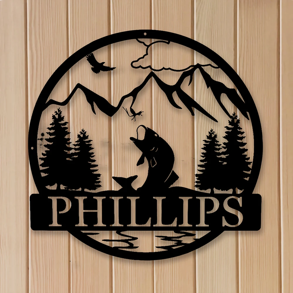Custom Fly Fishing Outdoor Sign Custom Fly Fishing Outdoor Sign