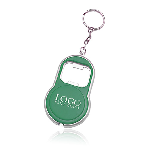 Customizable LED Bottle Opener Keychains