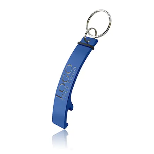 Metal Keychains - Custom Curve Aluminum Bottle Opener Metal Keychains - Custom Curve Aluminum Bottle Opener