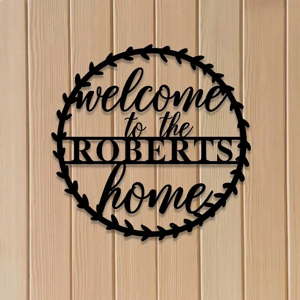 Welcome Sign for Front Porch