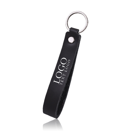 Advertising Leather Key Chain