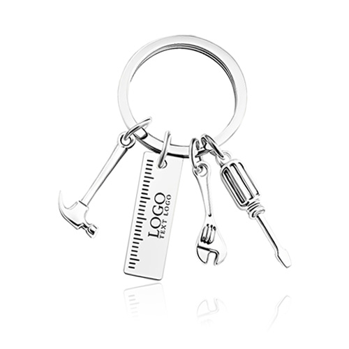 High Quality Stainless Steel Keychain Commemorative Gift