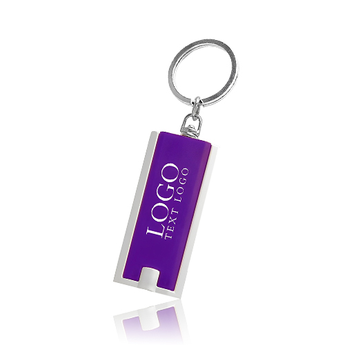 Personalized Rectangle Light Keychains