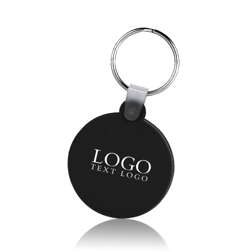 Custom Round Silicone Keychain