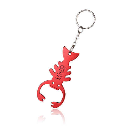 Customized Lobster-Shaped Keychain Bottle Opener