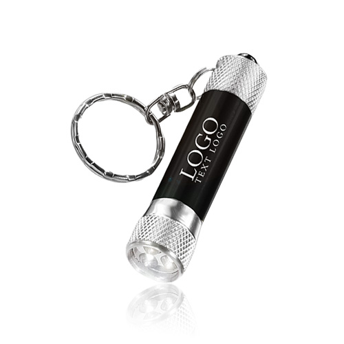 Metal LED Flashlight Keychain