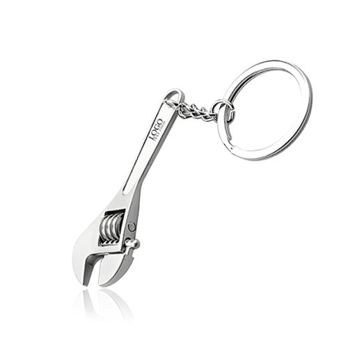 Mini 3D Wrench Shaped Key Chain