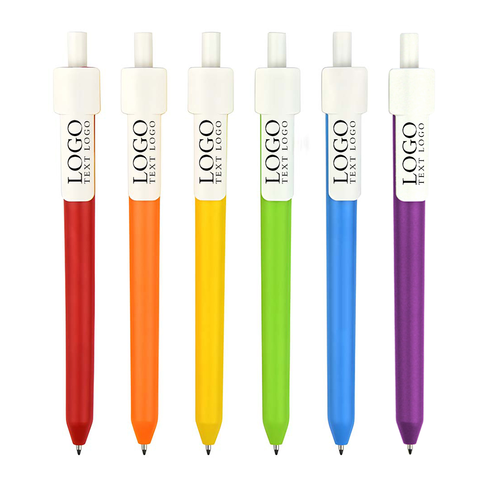 Retractable Candy Colored QR Code Ballpoint Pen-Combination chart