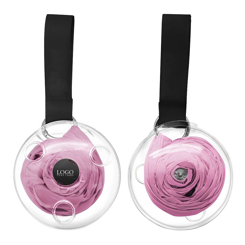 E-zip Shopping Bag Pink With Logo