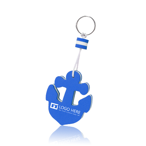 Advertising Anchor-Shaped Floating Keychain